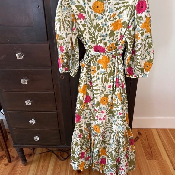 Olivia James Cottage Floral maxi wrap dress Spring/Summer2022 - Picture 2 of 3